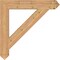 Ekena Millwork Traditional Arts & Crafts Smooth Bracket, Western Red Cedar, 5 1/2"W x 38"D x 38"H BKT06X38X38TRA03SWR - alternate 2